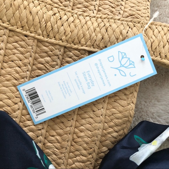 Draper James Every Day Straw Bag - Picture 4 of 6